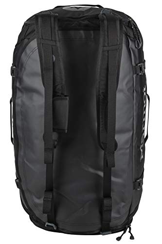 Marmot Long Hauler Duffel Bag Medium, Robuste Reisetasche, Sporttasche, Weekender, 50L Fassungsvermögen, slate grey/black