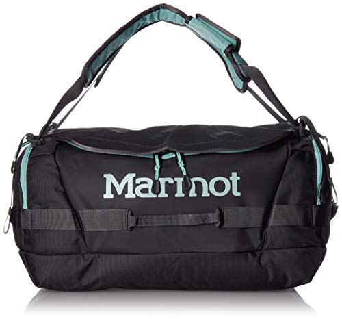 Marmot Long Hauler Duffel Bag Medium, Robuste Reisetasche, Sporttasche, Weekender, 50L Fassungsvermögen, Dark Charcoal/Blue Tint