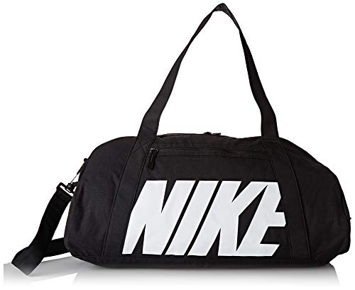 Nike Damen W NK GYM CLUB Klassische Sporttaschen, Schwarz (black/white), One Size