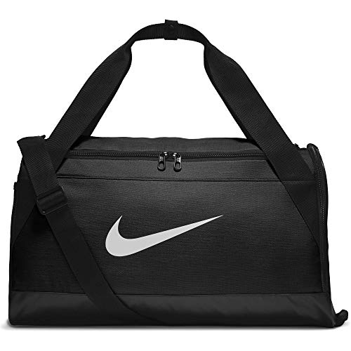 Nike Unisex Erwachsene Nk Brsla S Duff Sporttasche, schwarz (black/black/white), S