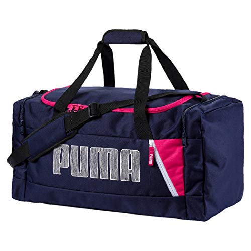 PUMA Fundamentals Sports Bag M II Tasche, Peacoat-Beetroot Purple, OSFA