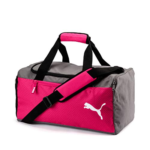 Puma Fundamentals Sports Bag S Sporttasche, Beetroot Purple-Steel Gray, OSFA