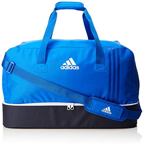 adidas Erwachsene Tiro BS4 Team-Tasche Mit Bodenfach, Blue/Collegiate Navy/White, 27 x 61 x 28