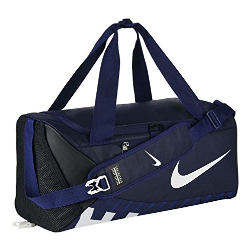 Nike Nk Alpha S Duff Sporttasche, Herren Einheitsgröße blau (Midnight Navy/schwarz/weiß)