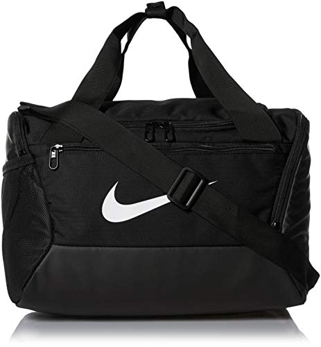 Nike NK BRSLA XS DUFF - 9.0 Gym Bag, Black/White, 40 cm