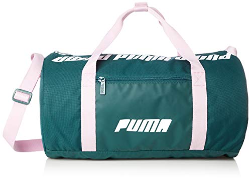 PUMA Core Barrel Sporttasche Small Damen dunkelgrün/rosa, OS