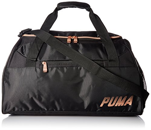 Puma Damen Evercat Align Women's Duffel Sportseesack, schwarz/gold, Einheitsgröße