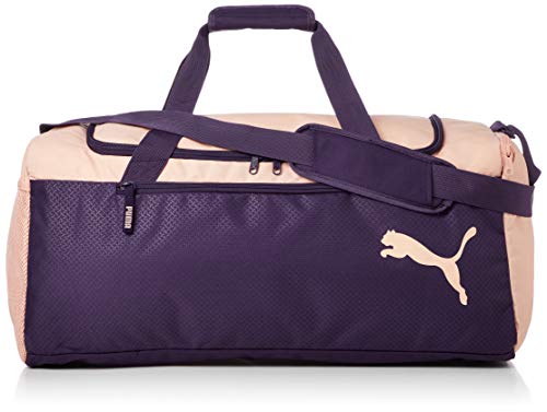 Puma Fundamentals Sports Bag M Sporttasche, Indigo-Peach Bud, OSFA