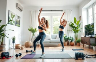 Cardio Fitness für Frauen zuhause