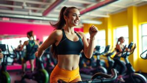 Cardio Fitness für schlanke Frauen