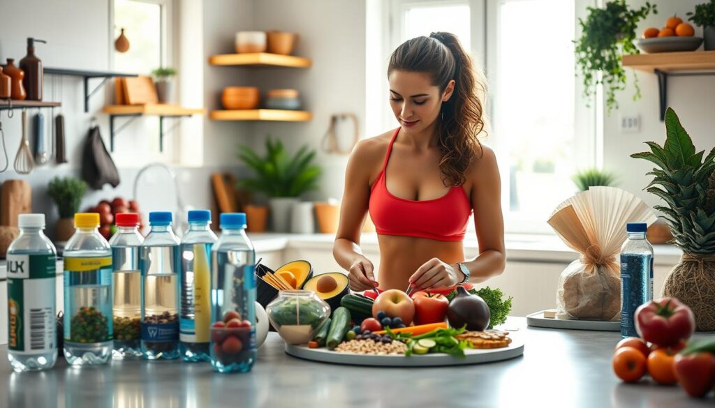 Ernährung und Hydration für Fitness