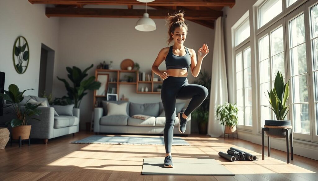 Training für Frauen zu Hause