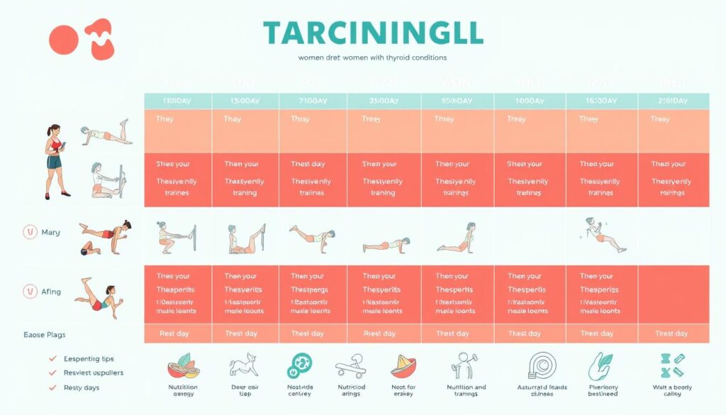 Trainingsplan Frauen mit Schilddrüsenerkrankungen