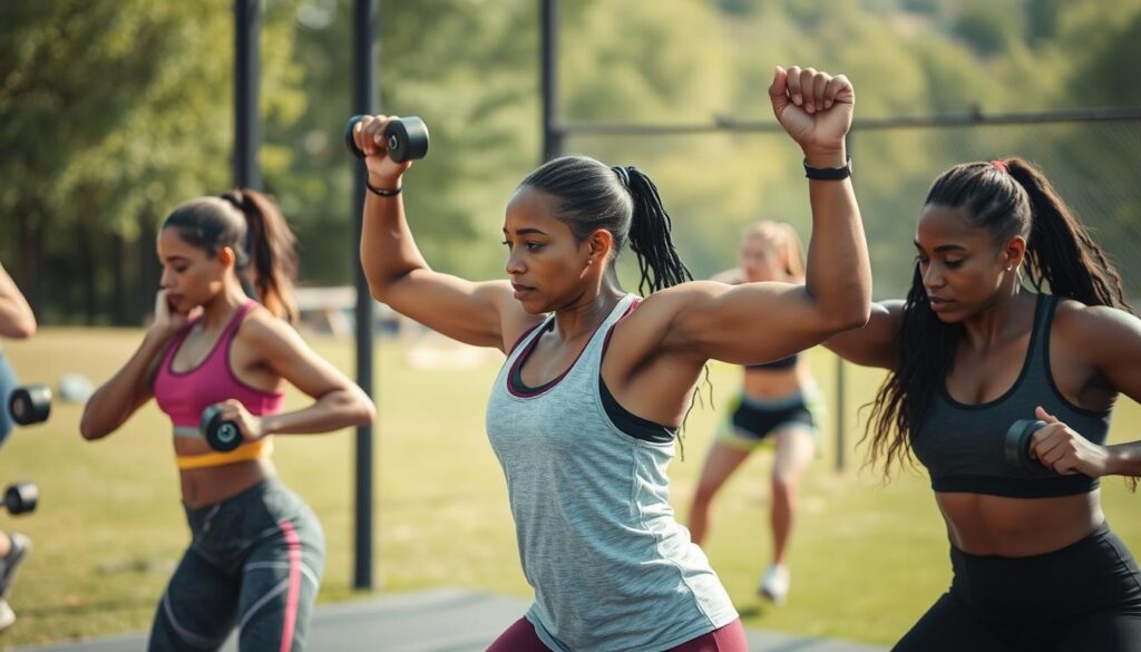 Frauen Muskelaufbau für Ausdauersportlerinnen