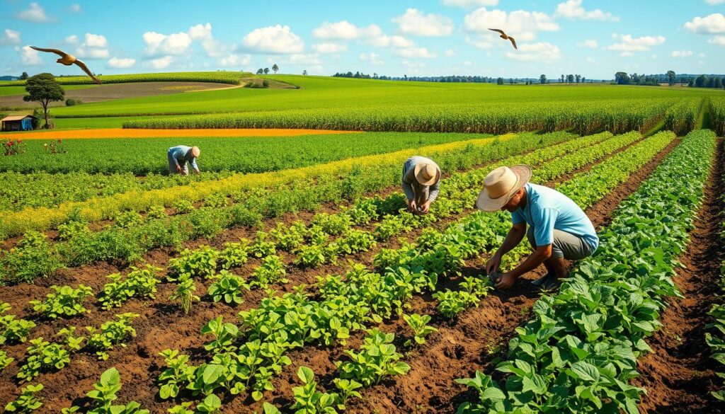 Nachhaltige Landwirtschaft und Bodenqualität